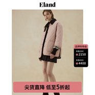 ELAND衣戀半身裙女百褶A版含羊毛通勤裙子2025秋季新款 棕色(85)Brown S 160