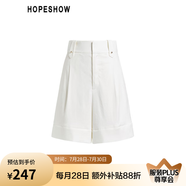 紅袖（hopeshow）女短褲 米白 S