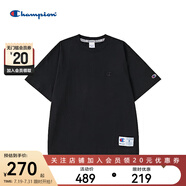 Champion美國(guó)冠軍短袖T恤C3-V331 M201黑色 S