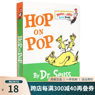 英文原版 Hop on Pop 在爸爸身上跳來(lái)跳去 Dr. Seuss 紙板書(shū) 廖彩杏書(shū)單 蘇斯博士系列圖書(shū) 學(xué)前啟蒙閱讀繪本 英語(yǔ)啟蒙輔導(dǎo)故事書(shū) 綠山墻
