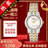 【二手99新】天梭(TISSOT)寶環(huán)系列奢侈品腕表二手自動機械男士腕表手表 男表-金屬刻度間金T97.2.483.31