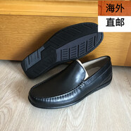愛(ài)步（ECCO）570994商務(wù)休閑經(jīng)典莫克套腳男鞋 黑色570904-01001 42
