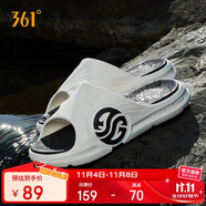 361°運(yùn)動(dòng)拖鞋男AG夏季籃球厚底沙灘休閑外穿涼拖鞋子男672126702F-7
