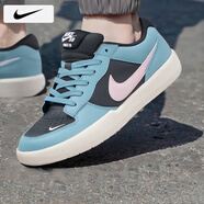 耐克（NIKE）男鞋板鞋男 25夏季新款運(yùn)動(dòng)鞋子時(shí)尚帆布鞋SB復(fù)古透氣休閑鞋子男 400-皮革鞋面/牛仔寶藍(lán)/曬圖退10 40.5 （內(nèi)長255mm）