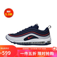 耐克（NIKE）男休閑鞋AIR MAX 97低幫運動鞋921826-405藍色41
