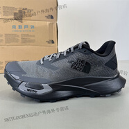 北面（The North Face）25春款TheNorthFace北面越野跑鞋男士戶(hù)外緩震登山徒步鞋8AEP W9O宇宙黑 40 7.5