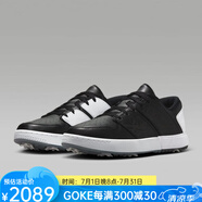 耐克（NIKE）男鞋女運(yùn)動(dòng)鞋Jordan高爾夫球鞋透氣耐磨防滑休閑鞋板鞋25年夏新款 Black/Cool Grey 黑色 35.5 碼=US M3.5/W5