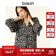 ba&sh bash迷你裙夢幻豹紋七分袖法式連衣裙1H24AISH ENCRE S (0)