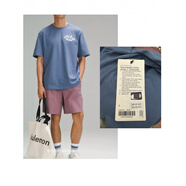 lululemon國(guó)現(xiàn)lululemon Chest Pocket /Heavyweight男士牛津布短袖T Heav系列胸前藝術(shù)logo紀(jì)念版 L
