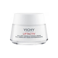 薇姿 VICHY LABORATOIRES溫泉礦物保濕水活晚安面膜補(bǔ)水保濕維穩(wěn)舒緩護(hù)膚品 薇姿活性塑顏肌煥活日霜50ml