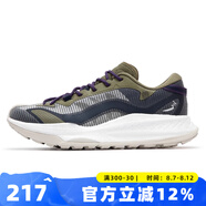 361度【武霞】男鞋越野跑鞋2025春季戶外登山透氣防滑耐磨運(yùn)動(dòng)鞋 軍綠/黑影藍(lán) 40