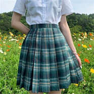Opeodly森林來(lái)信jk制服原創(chuàng)正版全套百褶裙夏季日系JK格裙襯衫套裝 森林來(lái)信+白短襯衣+領(lǐng)結(jié) XS