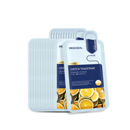 美迪惠爾青橘精粹美白保濕面膜美白保濕面膜男女*12片禮物出游必備