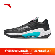 安踏（ANTA）三分雨LITE V2丨籃球鞋男耐磨防滑透氣穩(wěn)定支撐實(shí)戰(zhàn)運(yùn)動鞋 黑-5 42 (260mm) 8.5 (男42)