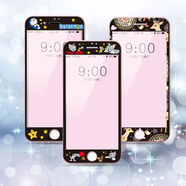 華強(qiáng)北優(yōu)品買一發(fā)三蘋(píng)果8plus鋼化膜全屏覆蓋iphone7plus手機(jī)膜卡 黑邊套餐一3片裝 iPhone6S