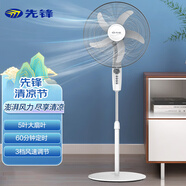先鋒電風(fēng)扇落地扇家用機(jī)械定時(shí)落地扇10葉風(fēng)扇大風(fēng)量家用家電宿舍辦公 白色 DD1607落地電風(fēng)扇 FS45-21A 5葉落地扇