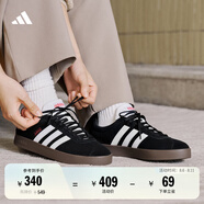adidas T頭鞋 VL COURT復(fù)古板鞋德訓(xùn)鞋男女阿迪達(dá)斯輕運(yùn)動(dòng)   黑色/白色(推薦女生選小半碼)   45