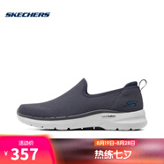 Skechers斯凱奇GO WALK 6男士一腳蹬健步鞋 216210-NVY 42.5