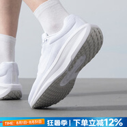耐克（NIKE）官方 男鞋 25夏新款WINFLO 11全掌Air緩震氣墊公路跑鞋輕盈休閑鞋 FJ9509-100/純白色【曬圖-10】 44.5