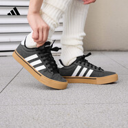 adidas DAILY 4.0復(fù)古百搭休閑帆布鞋男女阿迪達(dá)斯官方輕運(yùn)動(dòng)   黑色/白色/樹脂黃（IF4492）   42.5