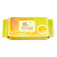 BCL一分鐘面膜日本 saborino限定金木犀銀木犀桂花 保濕提亮 早安VC款30片