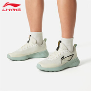 李寧（LI-NING）輕云慢跑鞋男士新款休閑透氣柔軟舒適跑步鞋潮流百搭訓(xùn)練運(yùn)動(dòng)鞋