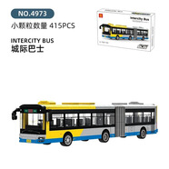 樂(lè )高城市雙層公交巴士積木交通工具男孩公共汽車(chē)玩具禮物 城際巴士415顆粒