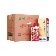 茅臺（MOUTAI）貴州茅臺酒 醬香型白酒 送禮 53度 500mL 6瓶 飛天原箱