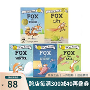 英文原版 My First I Can Read 5冊(cè)合售 Fox Is Late/The Tiger/At Night /Fox versus Winter 入門(mén)級(jí)兒童分級(jí)讀物英語(yǔ)繪本 . 綠山墻圖