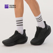 必邁新款男女遠征者6.0跑步鞋透氣休閑運動(dòng)護膝緩震跳繩訓練慢跑鞋 金蟬黑 （網(wǎng)紗版） 36