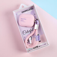 EAR'SIR耳朵先森保護殼卡通熊貓彩繪花立體聲長(cháng)續航無(wú)線(xiàn) 缐藍牙耳機手機 粉紅252