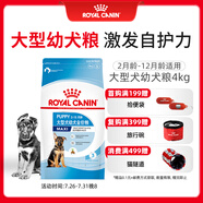 皇家狗糧幼犬狗糧幼犬奶糕寵物大型犬MAJ30全價犬糧2-15月4KG