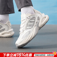 阿迪達斯（adidas）跑步鞋男鞋 2025夏季新款運動(dòng)鞋Climacool清風(fēng)鞋透氣低幫休閑鞋 淺灰/金屬銀【清風(fēng)鞋】 BOOST中底 40 內長(cháng)245mm