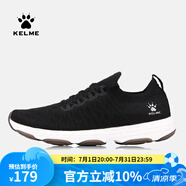 KELME/卡爾美運(yùn)動(dòng)鞋女防滑舒適休閑鞋輕便鞋子慢跑鞋66832502 黑色 35