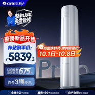 格力2匹 云佳Pro 新1級變頻冷暖 客廳立式柜機 AI節(jié)能省電 冷酷外機空調(diào) KFR-50LW/NhMa1BG 國家補貼