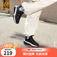 361°運動(dòng)鞋男鞋赤焰4秋季網(wǎng)面透氣跑鞋男輕便通勤減震專(zhuān)業(yè)跑步鞋 曜石黑/羽毛白密網(wǎng)【女】 38