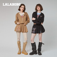 拉拉波波（LALABOBO）LALABOBO 衛(wèi)衣女長袖RBDC-TS12 卡其 S