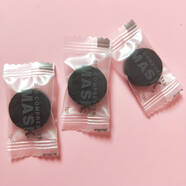 暖菇?jīng)?00粒蠶絲壓縮面膜紙一次性濕敷面膜水療紙膜MASK美容院無 竹炭黑50 1398c1