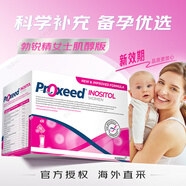 勃銳精（Proxeed）意大利勃銳精PLUS增效版博銳精鉑男版女版營(yíng)養(yǎng)素男性備孕營(yíng)養(yǎng)沖劑 女版肌醇版*1盒裝（30天量）效期26年11月
