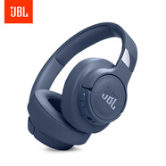 JBLT770NC頭戴式主動(dòng)降噪藍(lán)牙耳機(jī) 手機(jī)電腦筆記本耳機(jī)游戲無(wú)線有線耳機(jī)  藍(lán)色