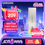 三星（SAMSUNG）256GB USB3.1 U盤(pán) BAR 學(xué)習辦公金屬高速優(yōu)盤(pán) 車(chē)載U盤(pán) 讀速400MB/s（Gen 1）香檳銀 適用哨兵模式