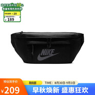 耐克NIKE單肩包男女腰包TECH HIP PACK休閑包BA5751-010 黑