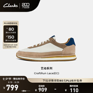 Clarks其樂(lè)復(fù)古時(shí)尚潮流運(yùn)動(dòng)男鞋舒適板鞋休閑跑鞋情侶男士休閑鞋 藍(lán)色（建議拍大半碼） 43