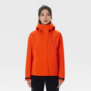KOLON SPORT可隆女子GAIA PRO戈爾韌力運動(dòng)徒步登山防水沖鋒衣1級 橙色OR M  165/88A