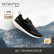 愛步（ECCO）BIOM 2.2跑步男鞋 運動鞋男透氣訓練輕量暢跑明星同款 健步830754 黑色83075400001 45 （尺碼偏大）