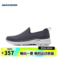 Skechers斯凱奇GO WALK 6男士一腳蹬健步鞋 216210-NVY 43.5