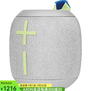 羅技（Logitech） UE WONDERBOOM 3 便攜式藍牙音箱戶外音響IP67防水22新款 灰色Joyous Brights Gray
