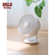 無印良品（MUJI）空氣循環(huán)風扇 電風扇家用桌面臺式 LA1OPC4S 白 長28.5*寬19.5*高34cm