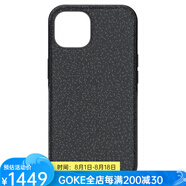 施華洛世奇潮牌 iPhone14手機殼閃亮水晶漸變色5644913 Black os