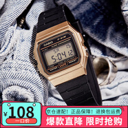 卡西歐手表 時尚簡約復(fù)古小方塊 潮流運動百搭電子表學生表考試表 F-91WM-9A